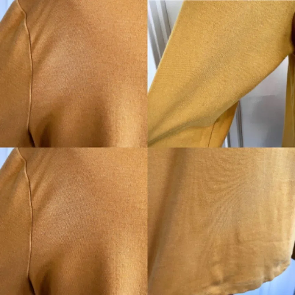 ISAAC MIZRAHI LIVE! Snap Henley Knit Pullover in Mustard Yellow Size L - Picture 14 of 14